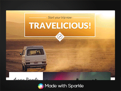 TRAVELICIOUS - Free Travel Blog Template