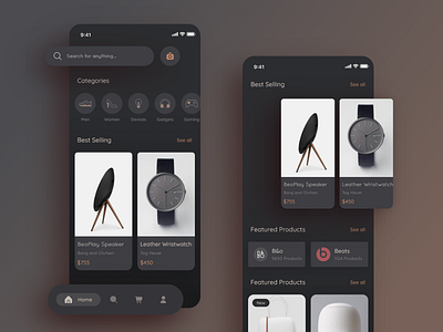 eCommerce - Homepage | Dark Mode