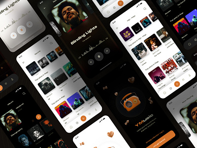 Y Music | Music streaming app 3d aesthetic animation app branding design ecommerce graphic design illustration logo motion graphics ui uiux web design ui ux ux