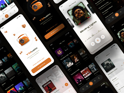 Y Music | Music streaming app 3d aesthetic animation app branding design ecommerce graphic design illustration logo motion graphics ui uiux web design ui ux ux
