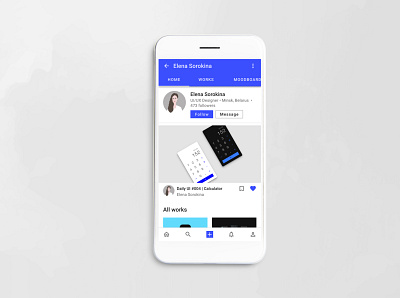 Daily UI #006 | User Profile app app design brutalism daily ui dailyui dailyui 006 dailyuichallenge flat hardware material design minimal profile profile card profile page typography ui ui ux ux