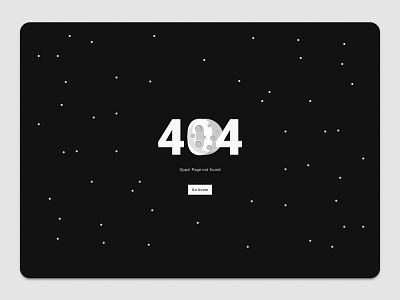 Daily UI #008 | 404 Page 008 404 404 error page 404 page 404page app daily ui dailyui dailyui 008 dailyuichallenge dark mode dark theme error 404 error page flat material design minimal ui ui ux ux