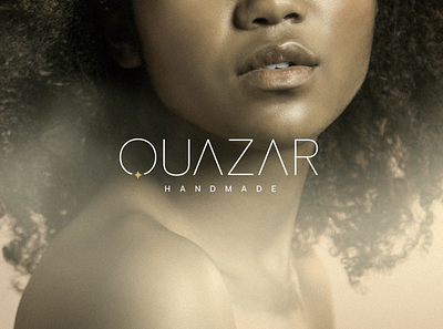 Quazar Handmade Logo brand identity branding cosmetic logo design logo design logotype minimal minimalist logo quasar space symbol