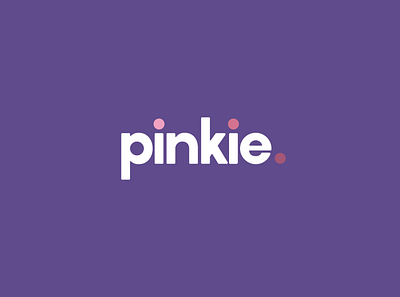 Pinkie Papelaria brand identity branding design flat logo logo design logotype minimal shop stationery symbol