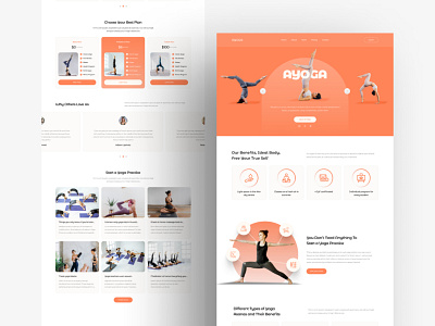 Yoga & Meditation UI Template