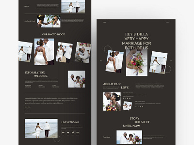 Wedding Landing Page Template