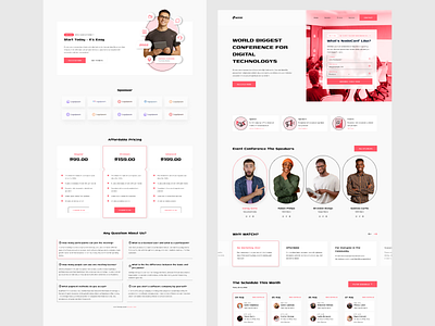 Conference Landing Page