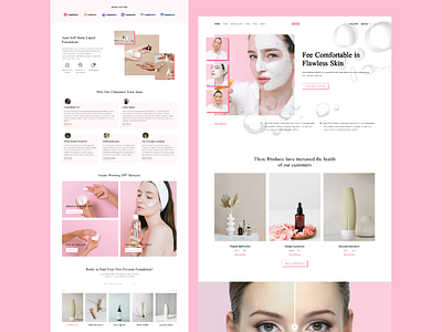 Body Lotion Template Web UI