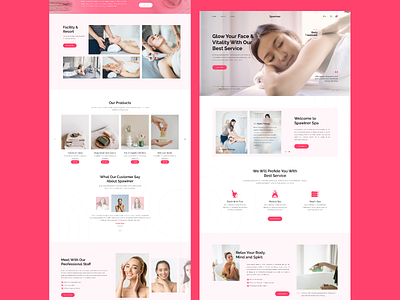 Spa Figma Templates Web