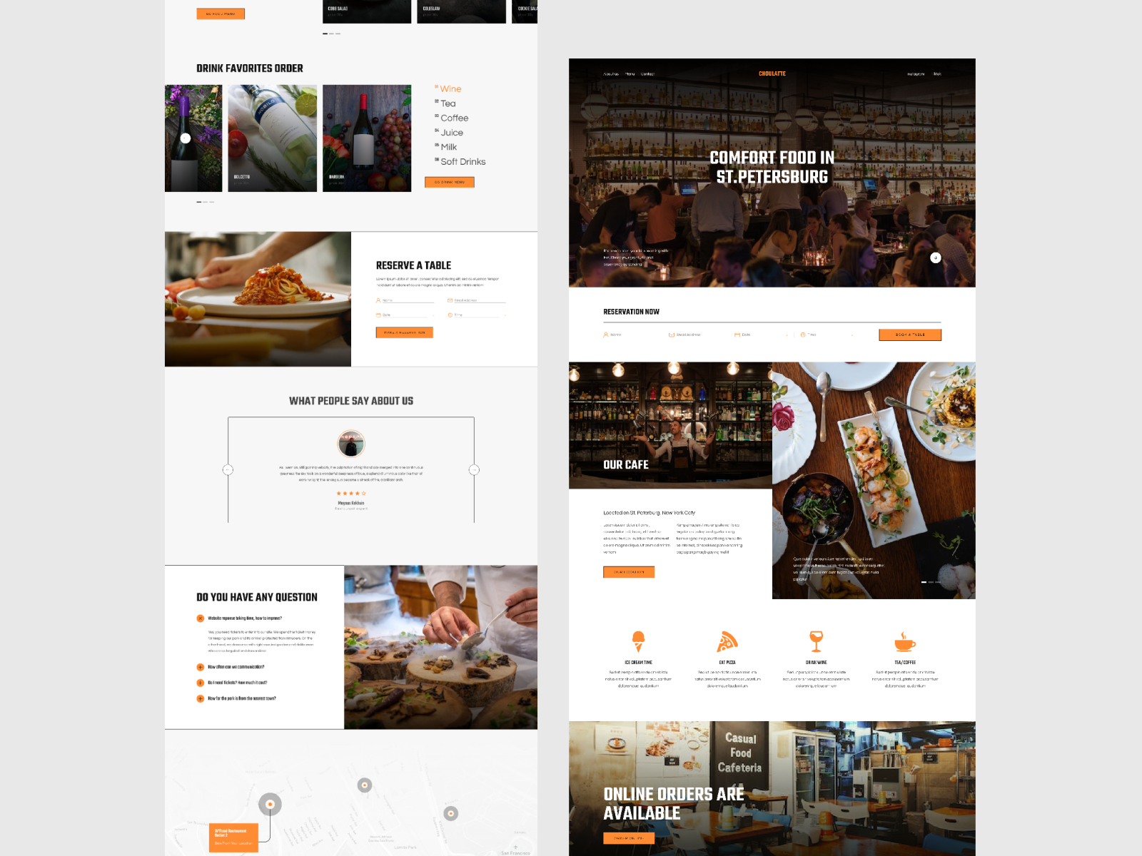 Restaurant Figma Design Template By Elmous On Dribbble