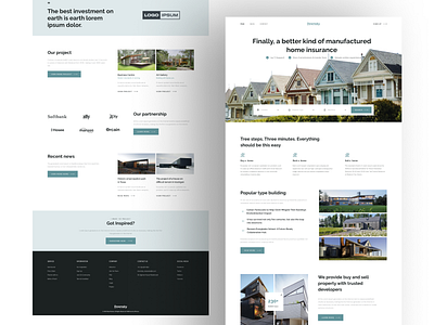 Real Estate UI Template Website