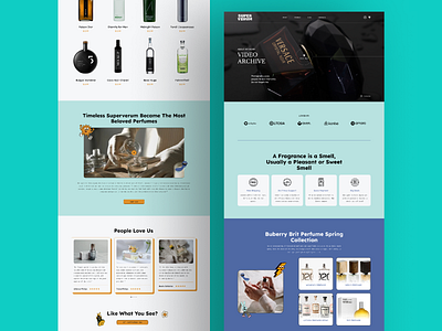 Perfume Shop UI Template