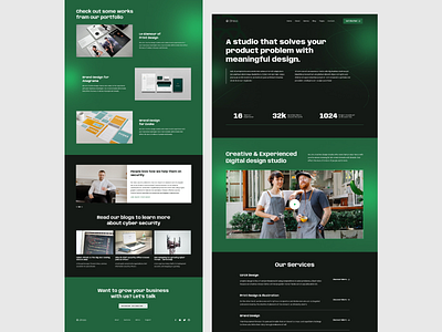 Creative Studio Figma Template