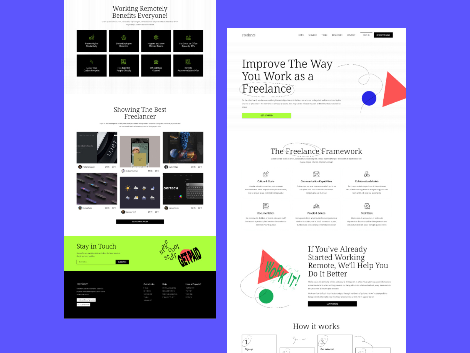 Freelance UI Design Figma by Elmous on Dribbble
