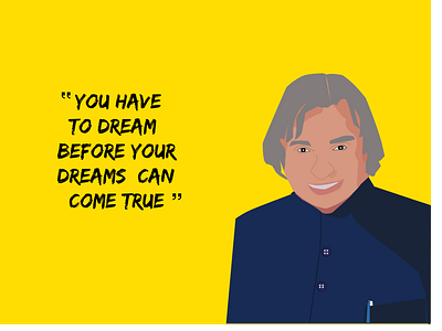 APJ Abdul Kalam abdul kalam drawing illustraion illustrator