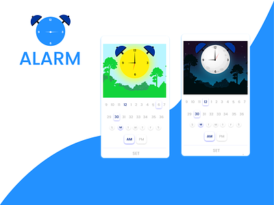 Alarm alarm design illustrator ui ui ux ui mockup uidesign