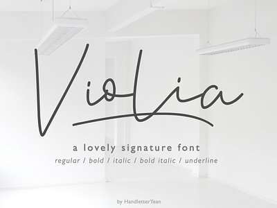 Violia branding design font font design font family fonts illustration logo monoline script signature typography