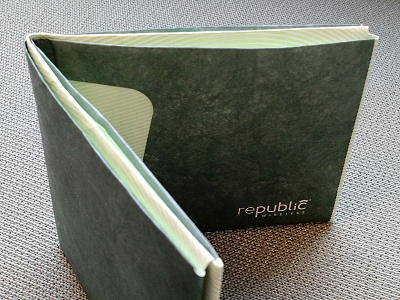 Republic Wireless Tyvek™ wallet folded money paper print printed tyvek wallet wireless