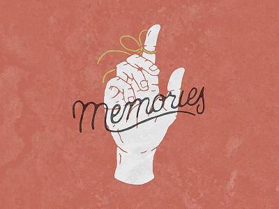 Memories drawing hand handlettering illustration lettering memories remember type typography