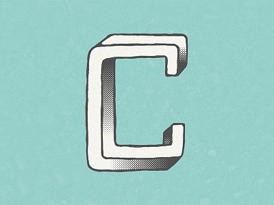 C - 36 Days of Type 36 c days handmade lettering of texture type typography