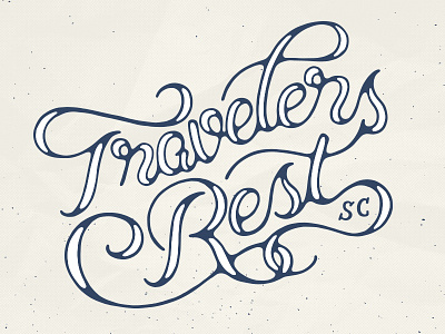 Travelers Rest font handlettering handmade lettering quote type typography