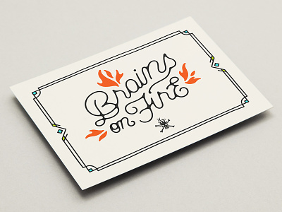Greeting Card font handlettering handmade lettering quote type typography