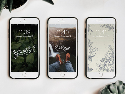 Phone Wallpapers design free iphone lettering phone script wallpaper