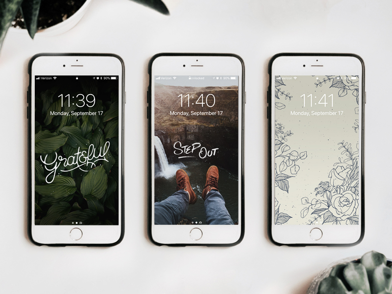 Phone Wallpapers by Jesse Bowser on Dribbble