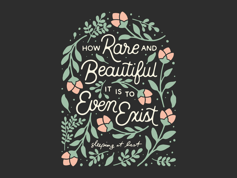 How Rare and Beautiful it is to Even Exist by Jesse Bowser