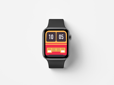 Apple watch face experiment apple watch apple watch face illustraion keralartc keralatourism minimal vector