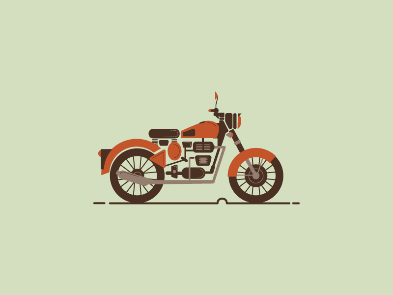 Bullet bike by Yasar T A on Dribbble