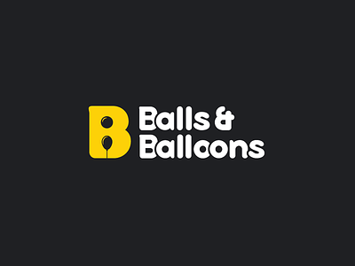 Balls and Balloons balloons icon logo colour flat india design mark