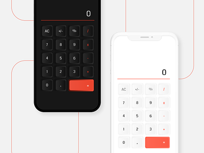 Calculator ✧ dailyui004 app calculator calculator app calculatorui dailyui dailyuichallenge design figma minimaldesign mobile ui ux