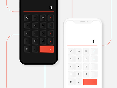 Calculator ✧ dailyui004