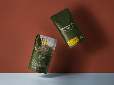 Sonoma Pacific - Pouch Reboot cannabis old work packaging design