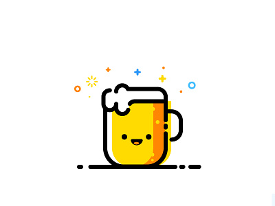 Beer beer identity illustration vector