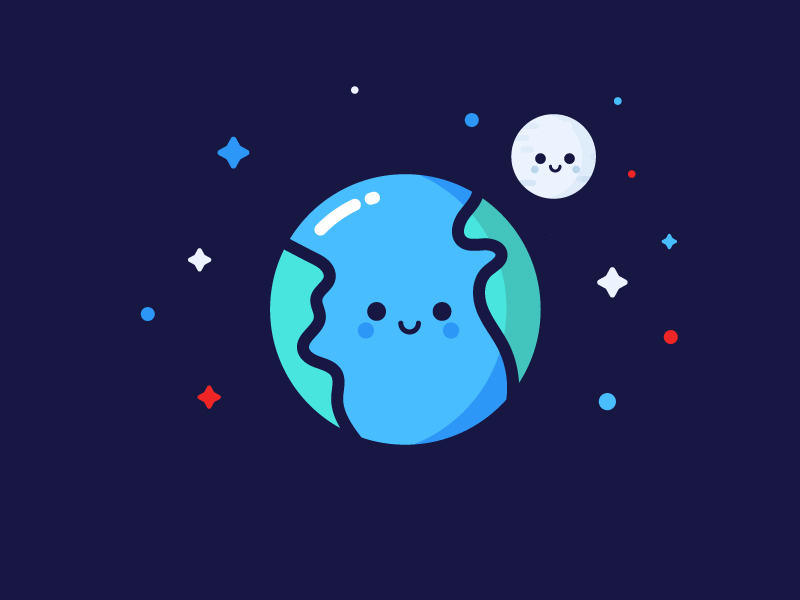 Earth by MBE on Dribbble