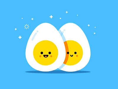 Twins brother character egg eggs identity illustration mbe style similing face sister twin vector