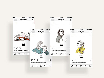 UI Design: Women's Day Social Campaign animation app design illustration typography ui ux vector web website