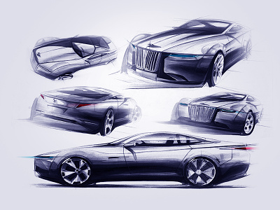 BMW Concept Car Design car china sketch uiwork
