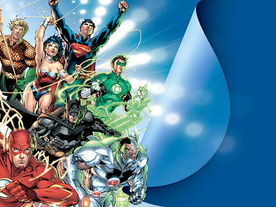 DC Comics New 52 Social Media Backs and Badges advertising graphic design graphicdesign social media