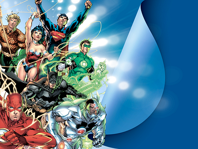 DC Comics New 52 Social Media Backs and Badges