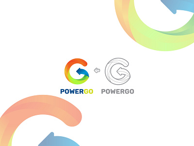 G Letter for PowerGo Logo Concept