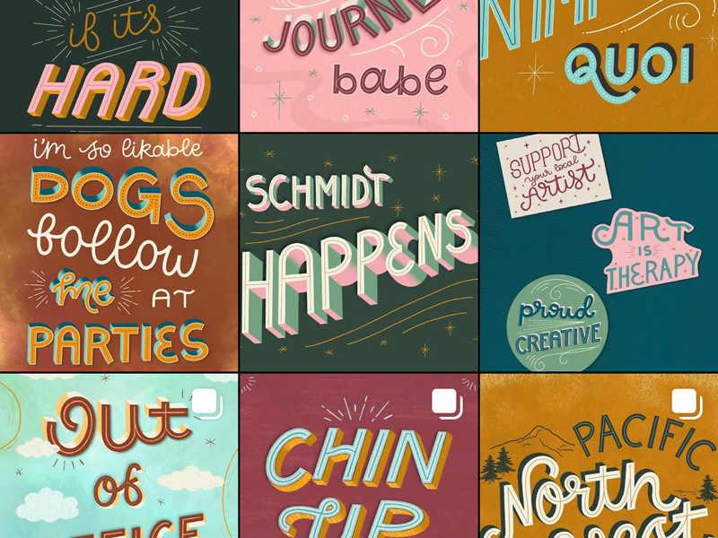 Recent works by Lindsay Michael on Dribbble