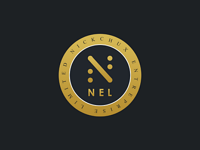 NEL Logo logo business market design