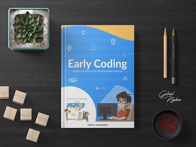 Non- commercial Book cover design coding design programming pupils school