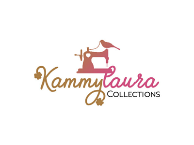 Kammylaura Collections logo identity photoshop