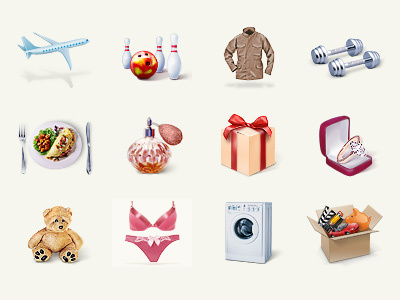 Icons for KogdaSkidki.ru design graphic icon icons interface teaser ui web