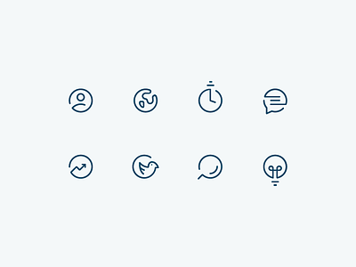 Round Icons bird chat circle download freebie icon icons notification profile round search tip