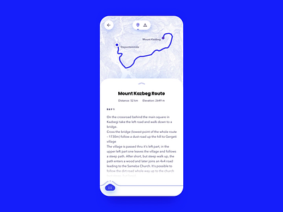 Mountaineering App Interaction animation cards gradient icon interaction map motion navigation scroll shadow slider tabs
